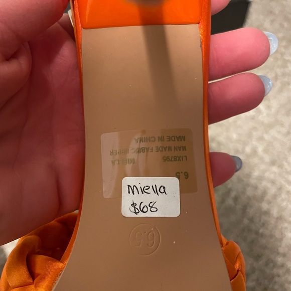 Orange Heels - Picture 2 of 3